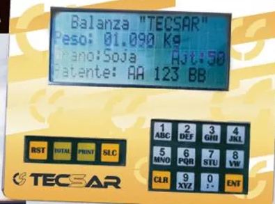 Balanza para extractoras Tecsar
