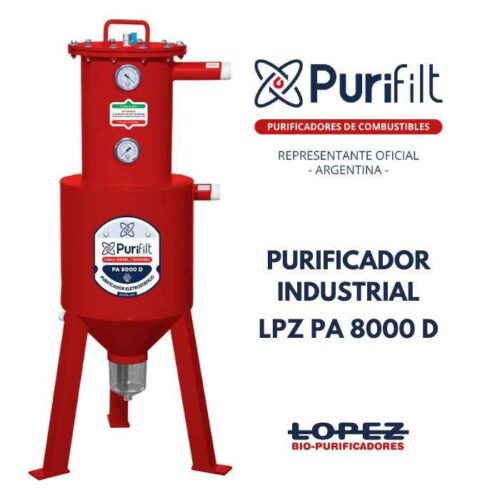 Purificador Industrial LPZ PA 8000 D