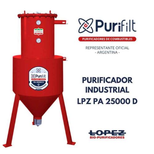 Purificador Industrial LPZ PA 25000 D