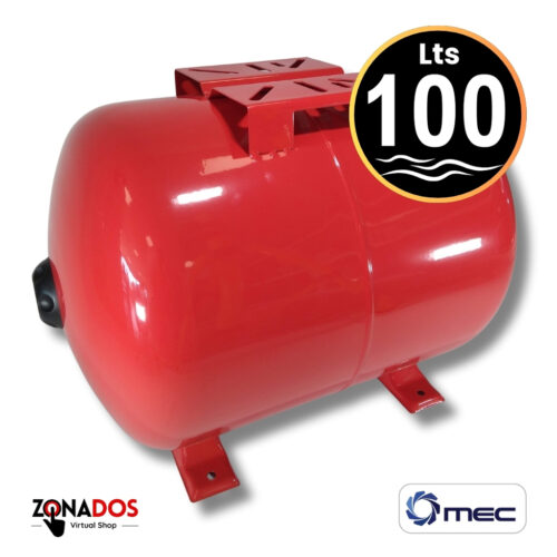 Tanque Hidroneumático MEC Horizontal 100 Lts.