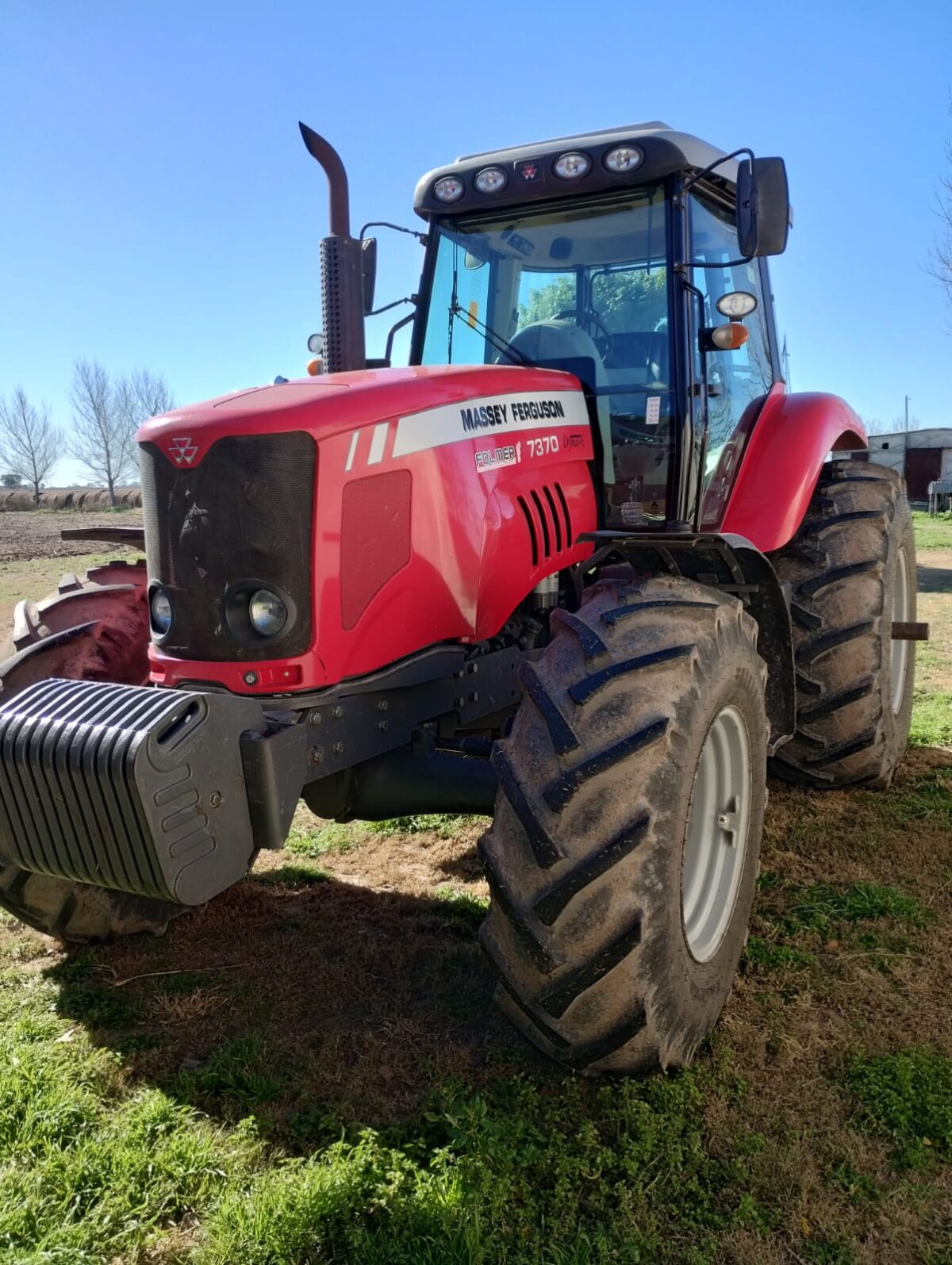 Tractor Massey Ferguson 7370 Dyna-6, 180hp. Año 2013