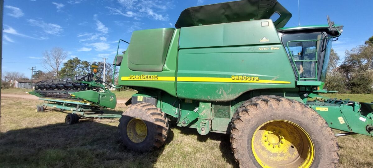 Cosechadora John Deere 9650STS año 2008