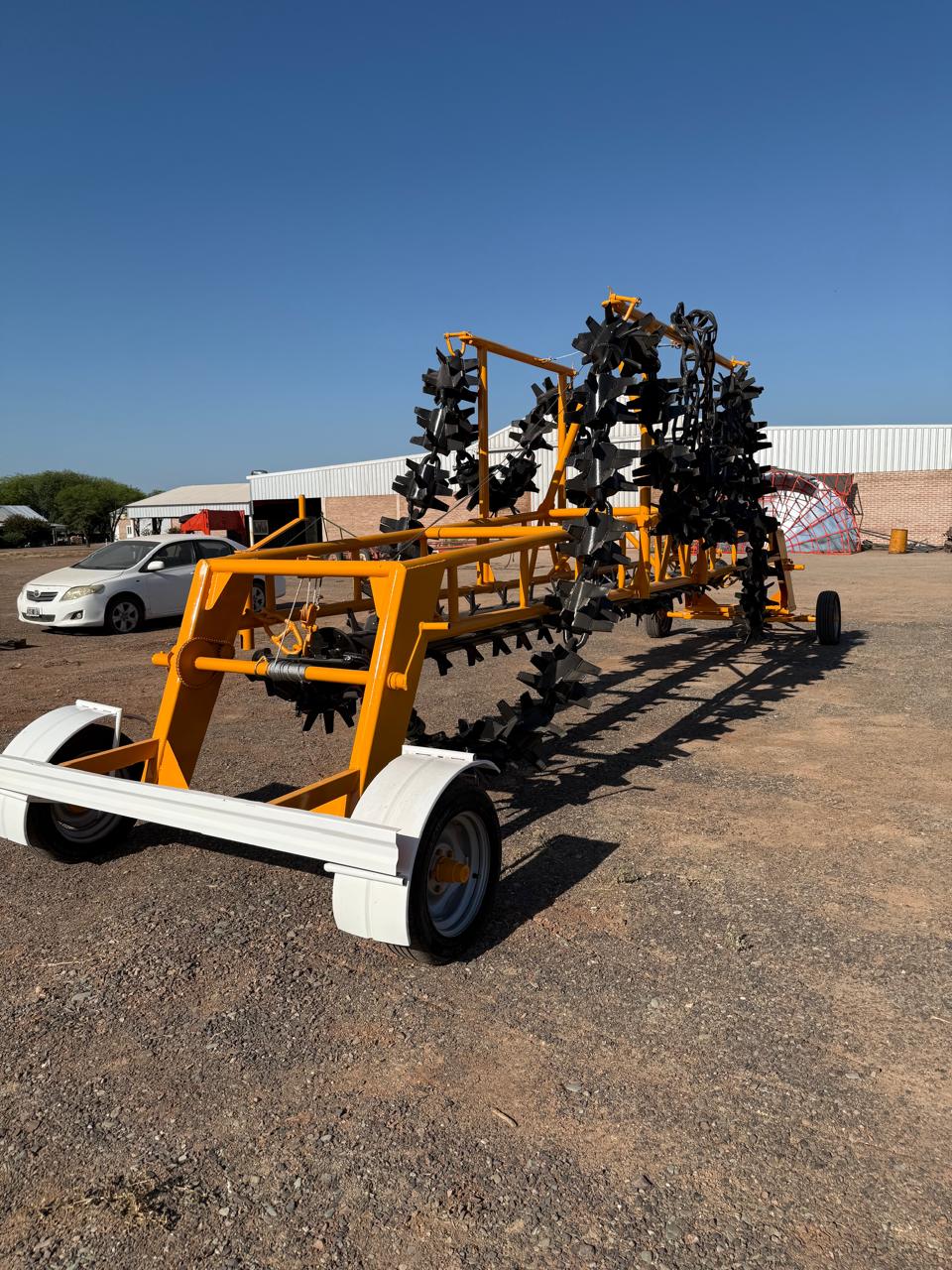 Rolos cadena Yodi con carro transportador