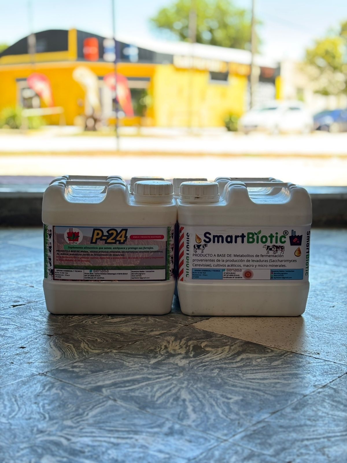 Inoculantes para silo P-24 + SmartBiotic x 5lts.