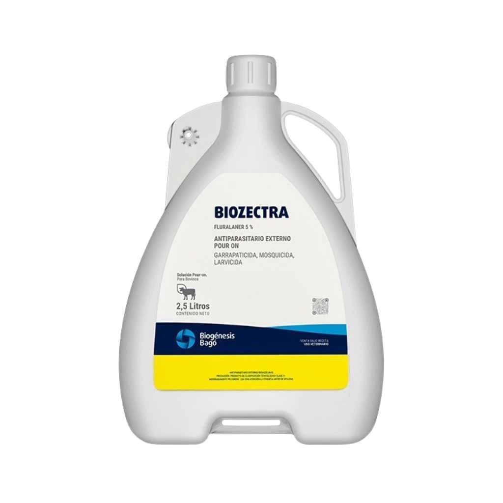 Antiparasitario externo Biozectra Pour On para bovinos