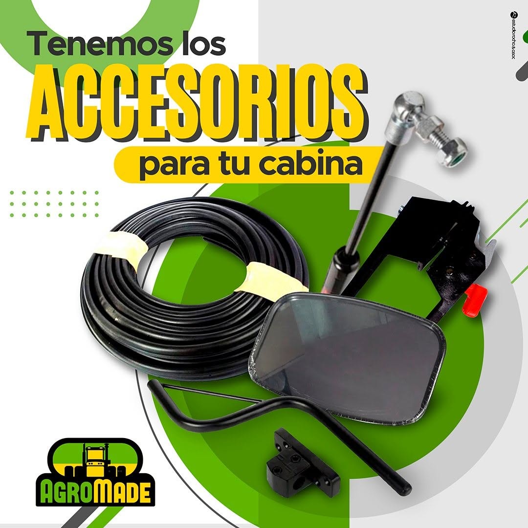Accesorios Agrícolas: Volantes, Espejos, Parrillas y Más