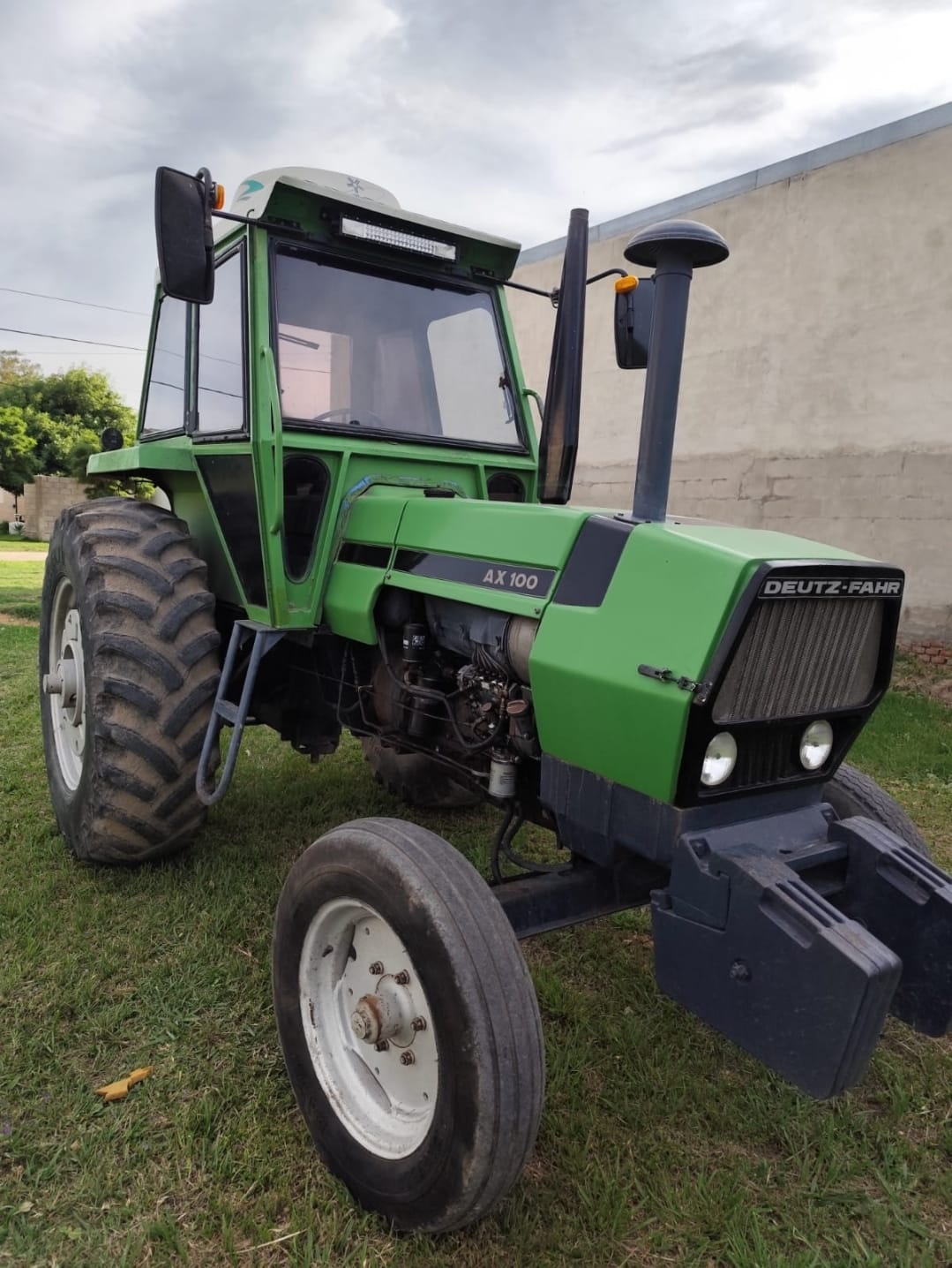 Tractor Deutz Fahr AX100. Año 1988