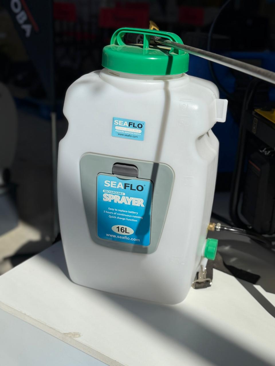 Mochila Pulverizadora, 16 litros, 12V