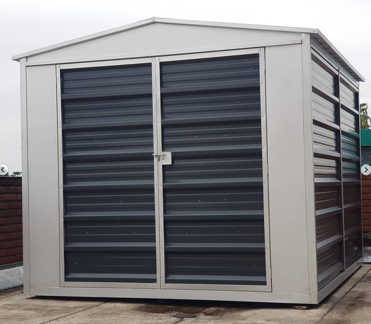 Galponcito clásico de alta resistencia Duritiam - 3.00 X 2.00 X 2.30 H – Sin piso (opcional)