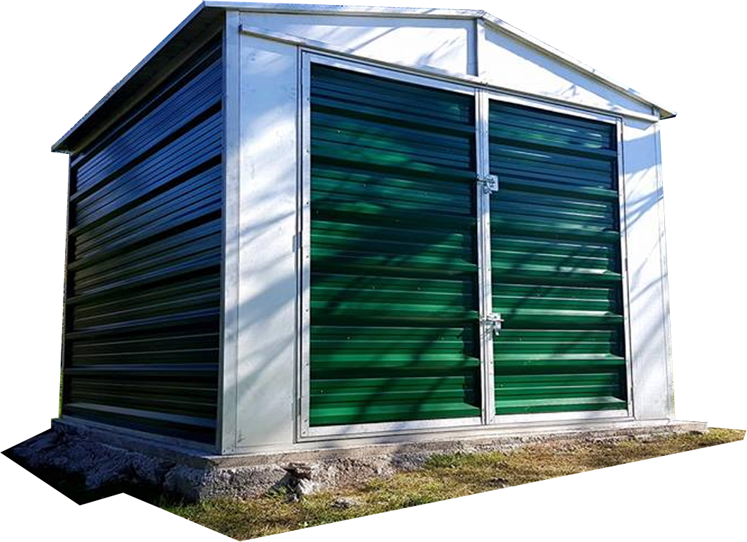 Galponcito clásico de alta resistencia Duritiam - 3x3x2,3 mts. – Sin piso (opcional)