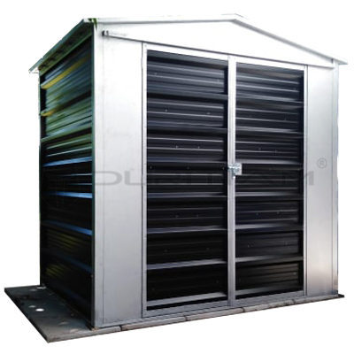 Galponcito clásico de alta resistencia Duritiam - 2x1,5x2,2 h – Sin piso (opcional)