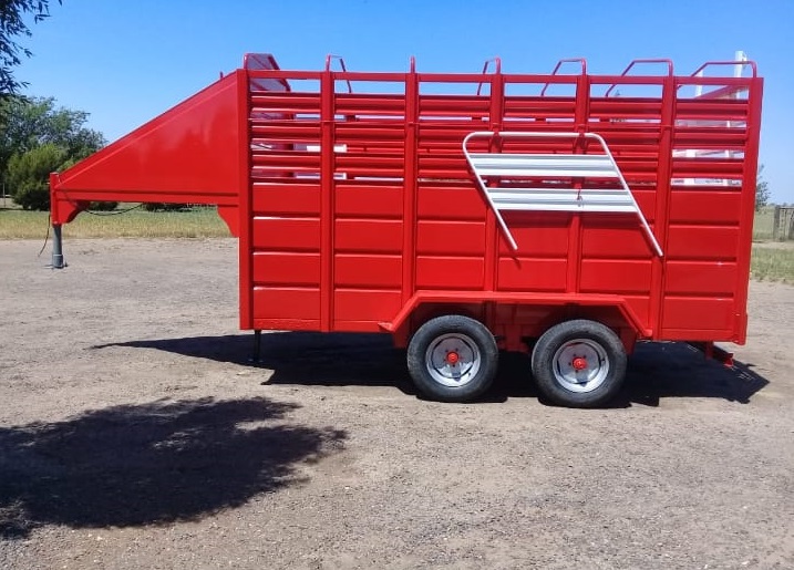 Acoplado jaula Agroup de 4tn. Varias medidas