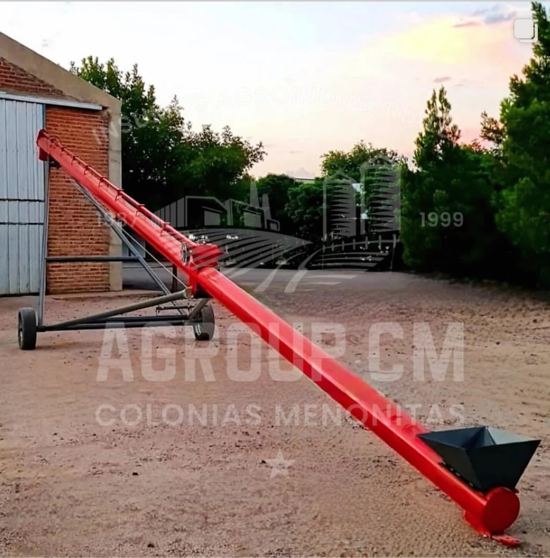 Elevadores de granos Agroup desde 6 a 18mts.