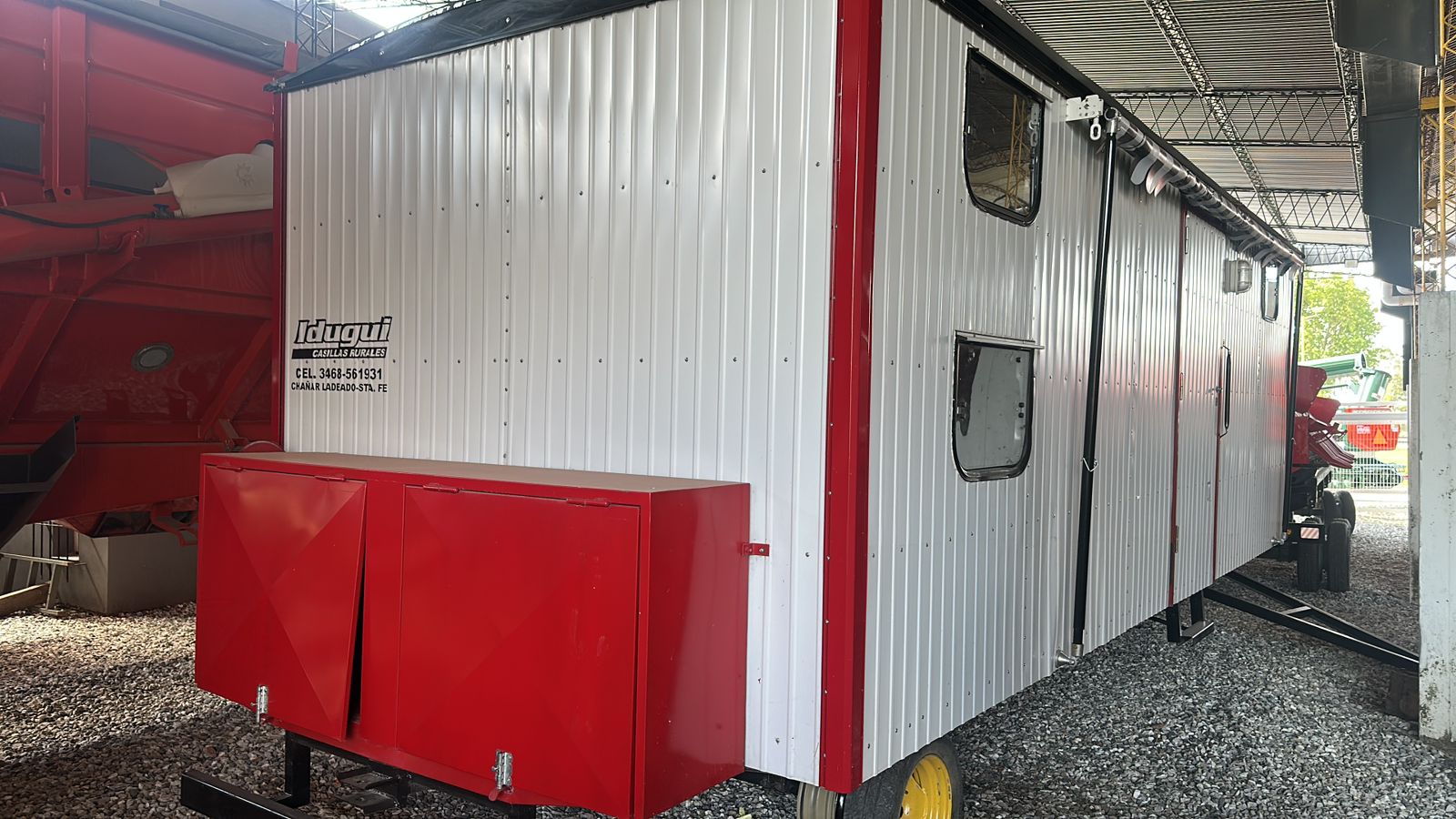 Casilla Rural Idugui, de 6,2 x 2,4 mts.