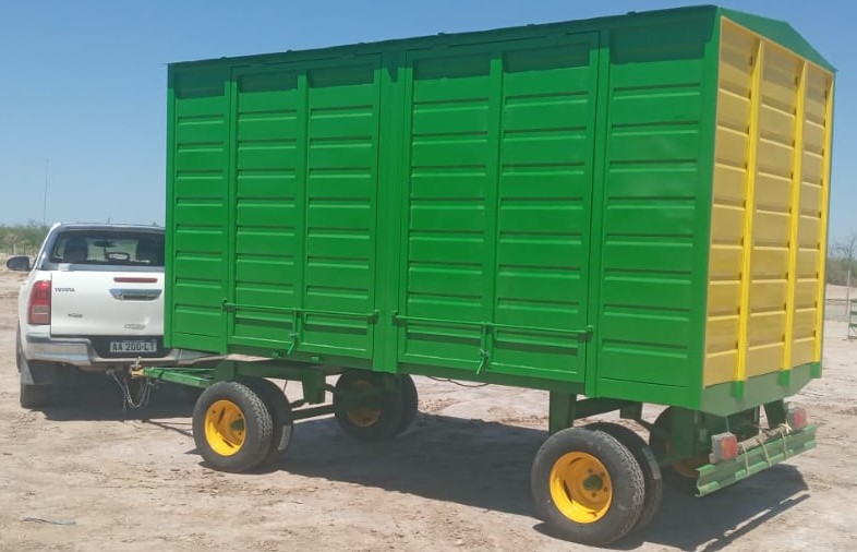 Acoplado taller Bina 2x4mts. de 4tn.