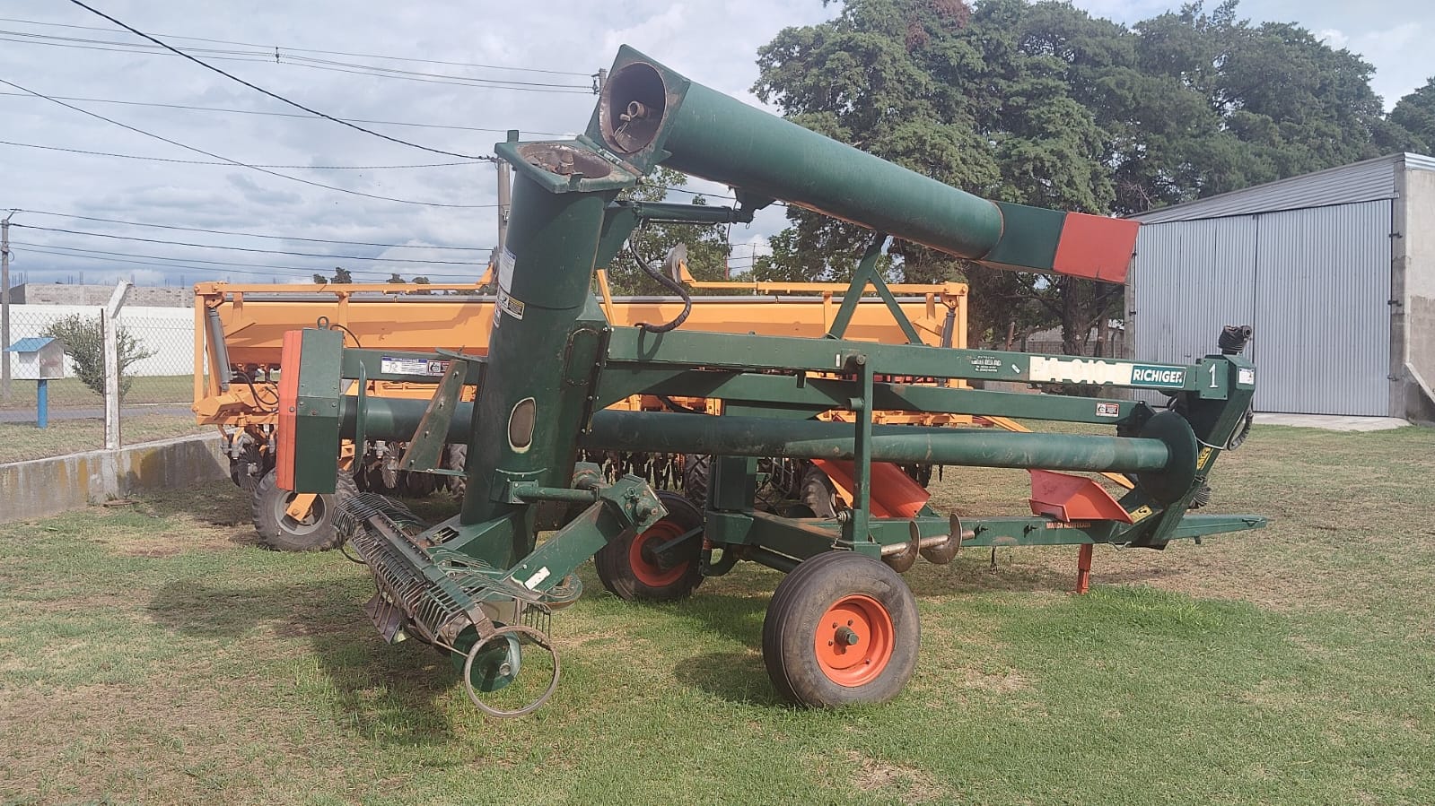 Extractora de granos Richiger EA910 de 9 pies