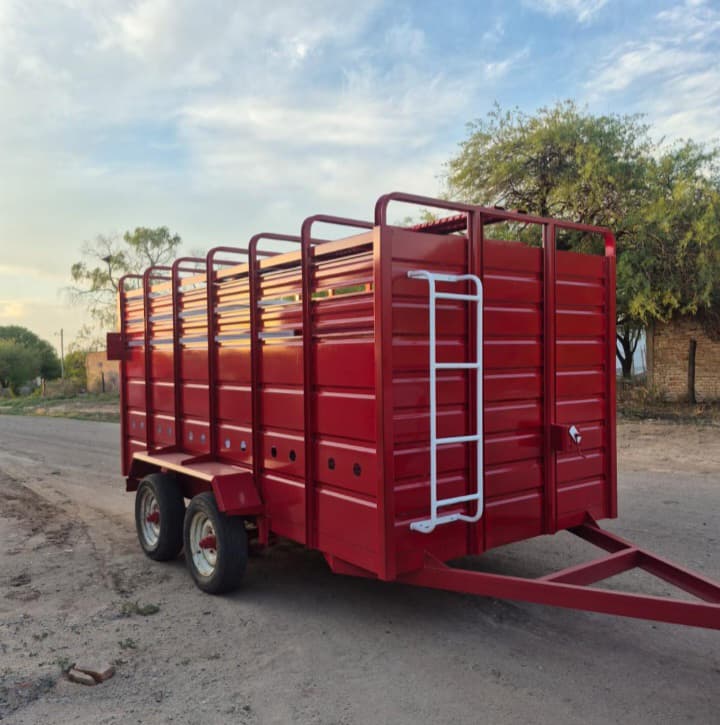 Acoplado jaula vaquero de varias medidas
