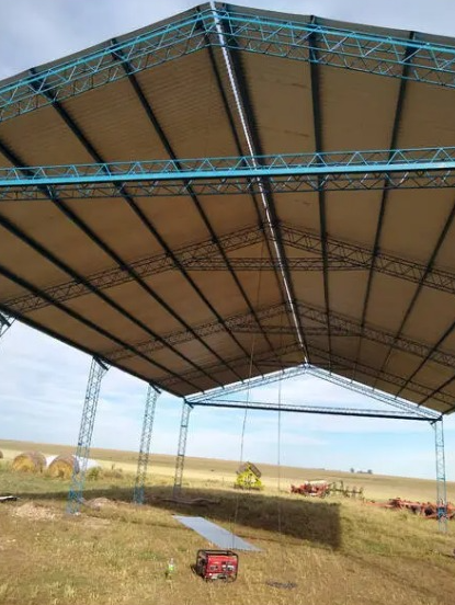 Galpón Gastón Bretthauer de 15x30mts.
