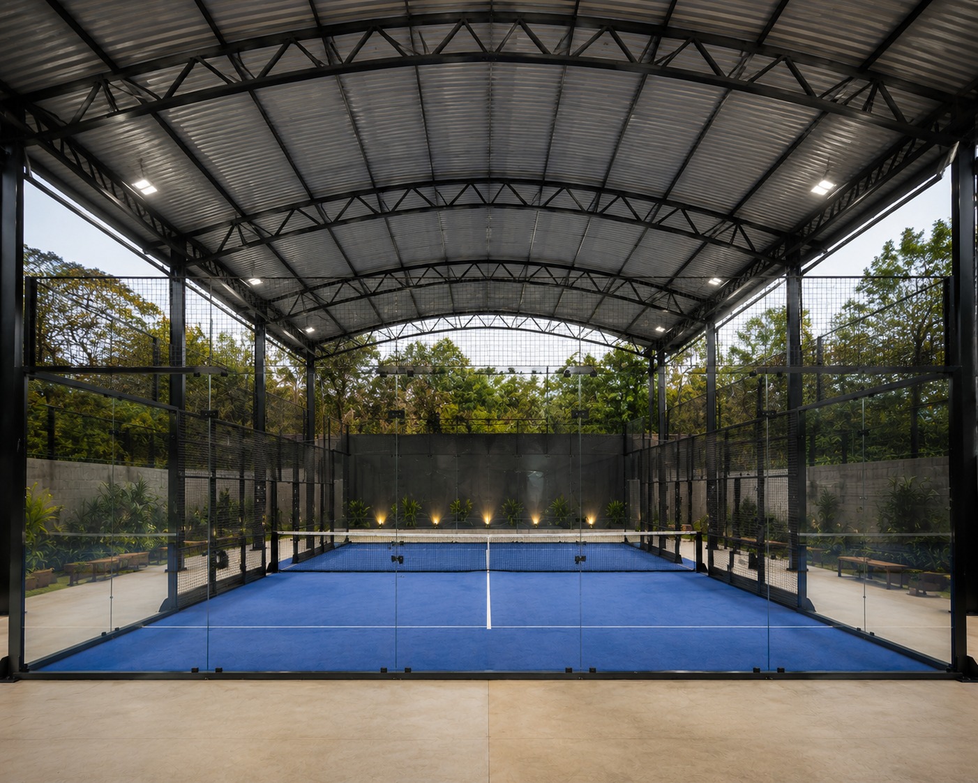 Tinglados y techos para canchas y predios deportivos