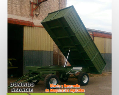 Acoplado volcador Domingo Abbadie de 6/7tn.