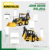Vidrios para Retroexcavadora John deere 310 J/K/L