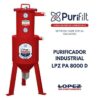 Purificador Industrial LPZ PA 8000 D