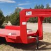 Tráiler carretón balancín con enganche tipo cigüeña 2x4 de 4tn.