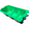 Comedero/bebedero Feed-Plast recto de 80cm. de largo