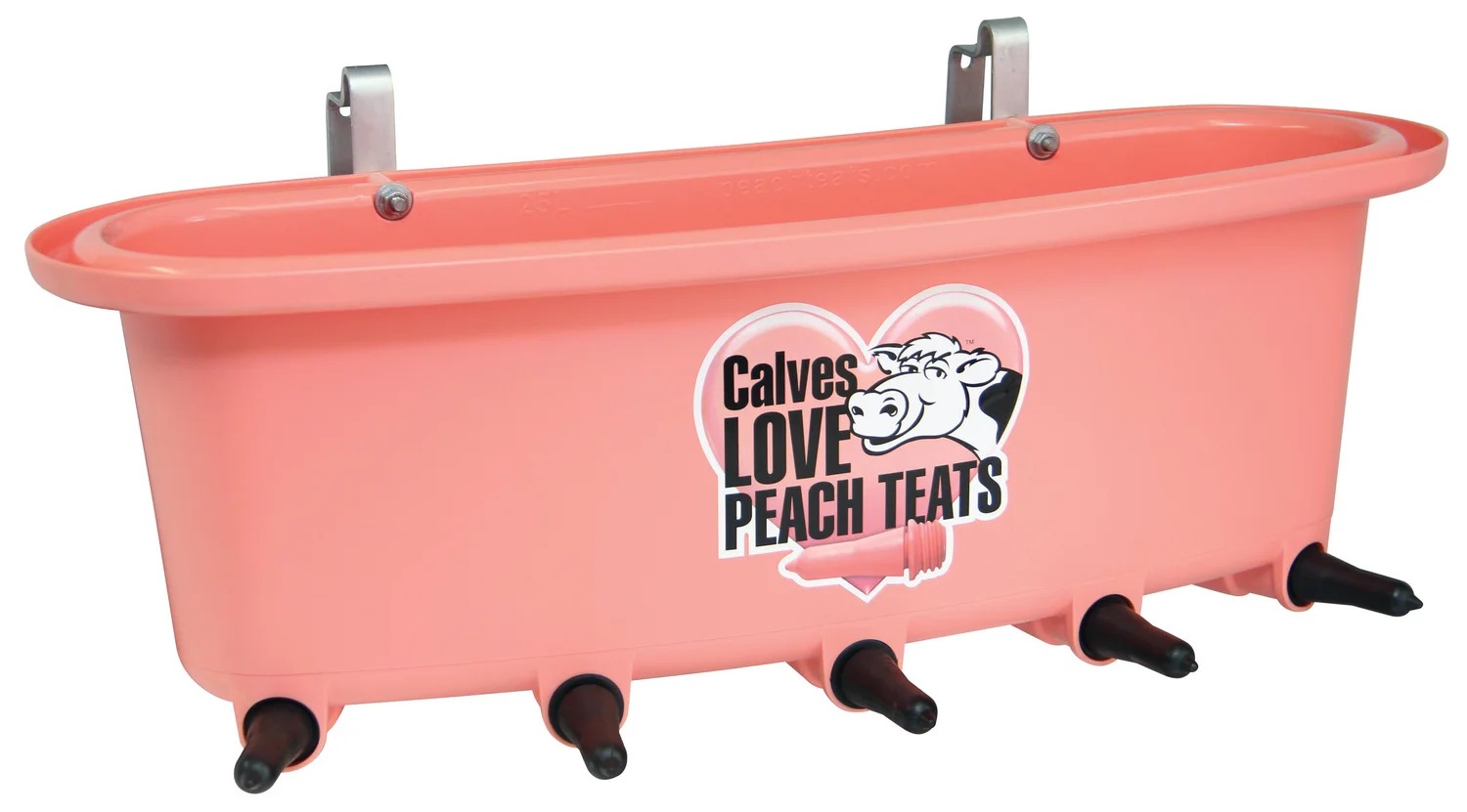Comedero abierto Peach Teat para 5 terneros
