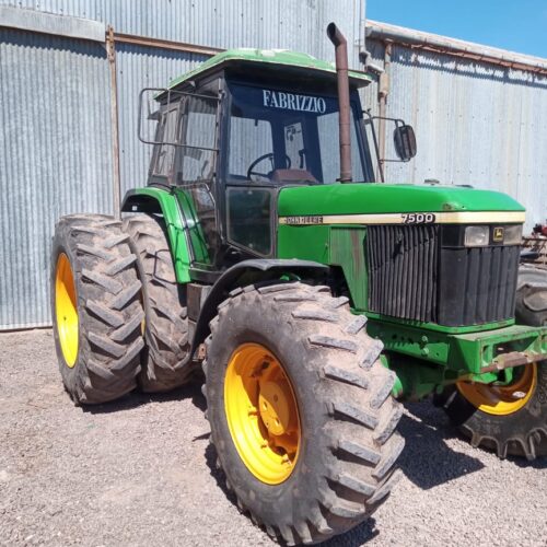 Tractor John Deere 7500 4x4 con cabina