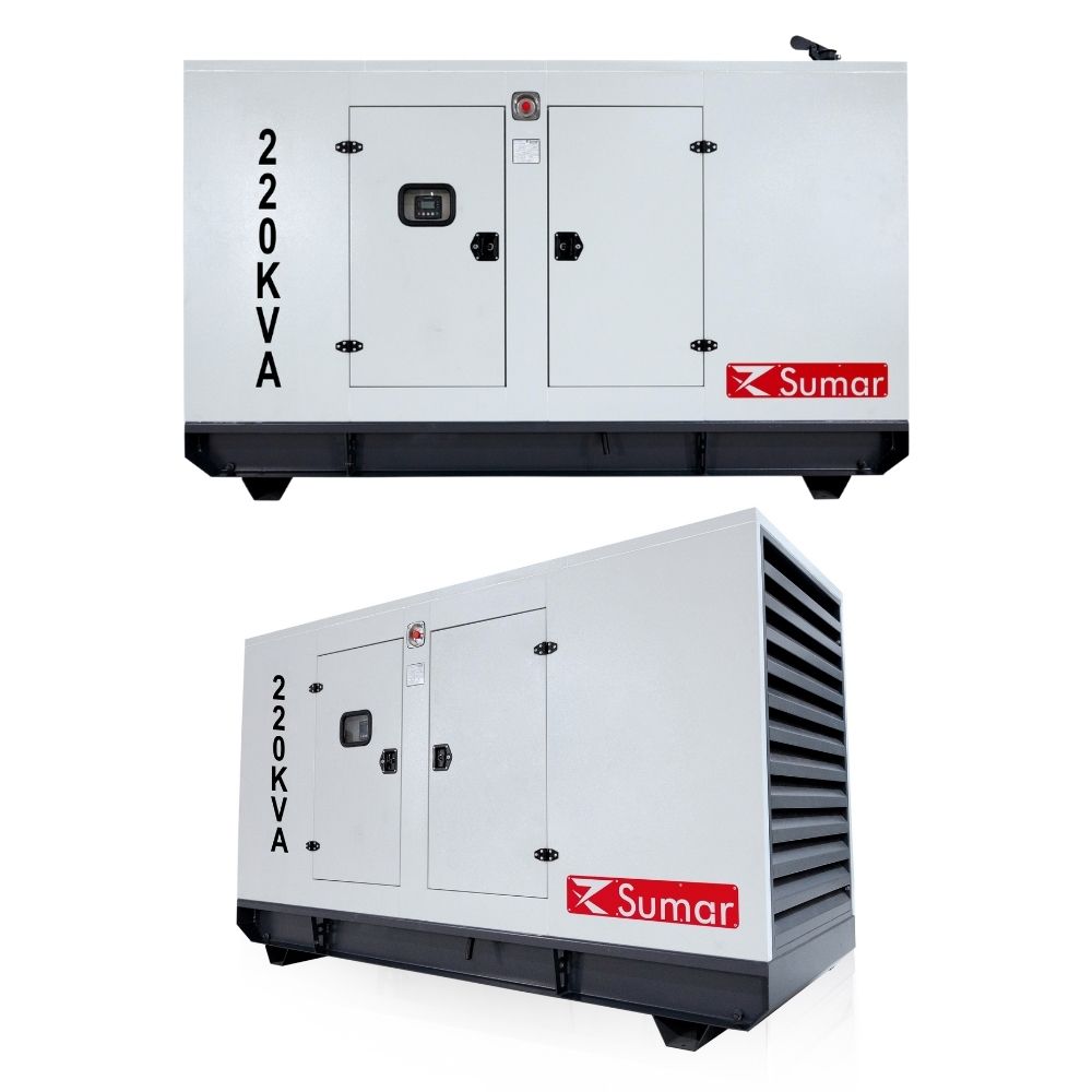 Grupo electrógeno cabinado S220-FW - 220kVA