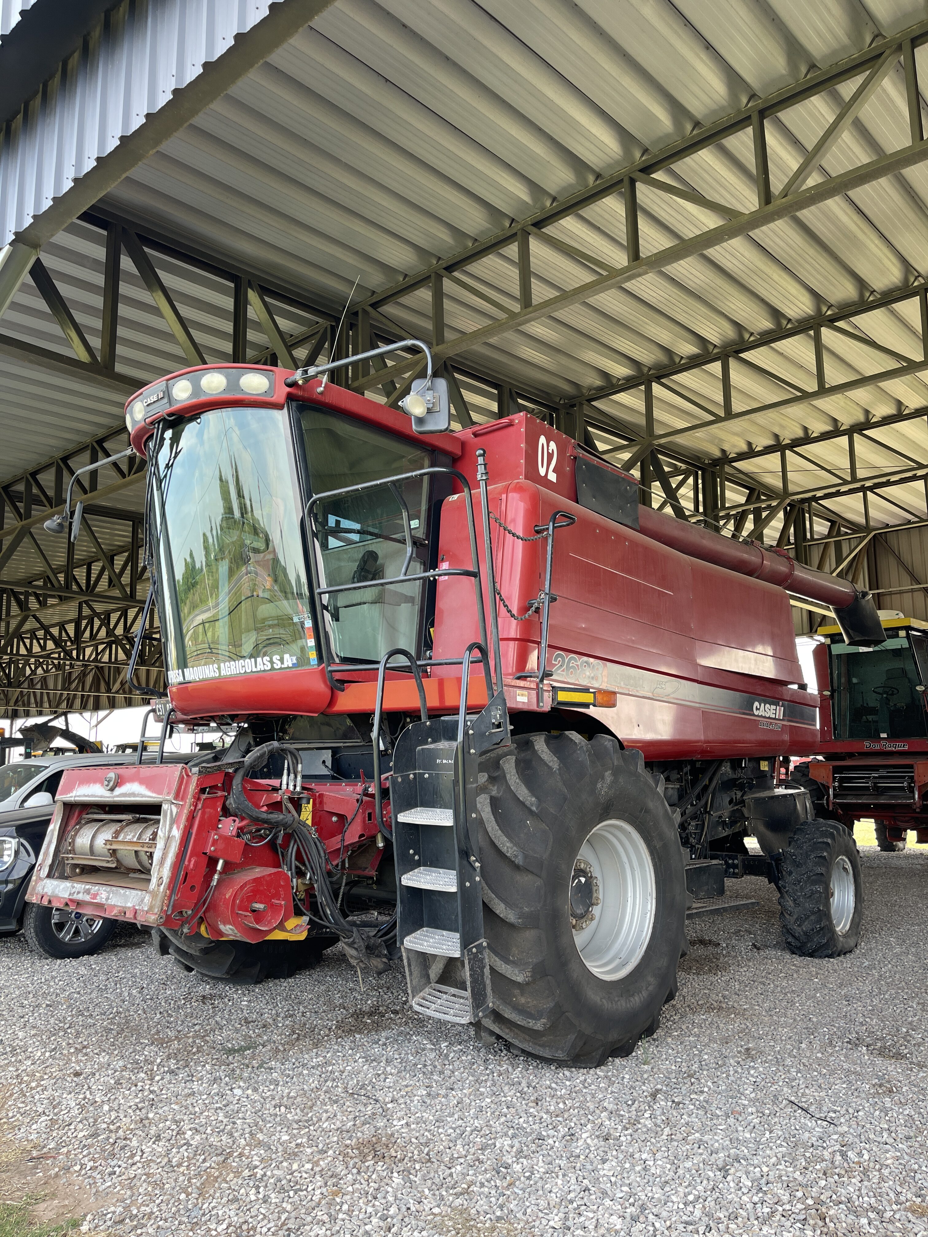 Cosechadora Case IH 2688. Año 2014