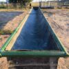 Comederos de caño petrolero y cinta transportadora de 6 y 9mts. AB Metalúrgica