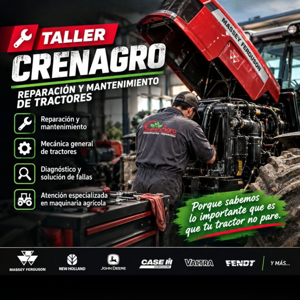 Reparación y mantenimiento de tractores
