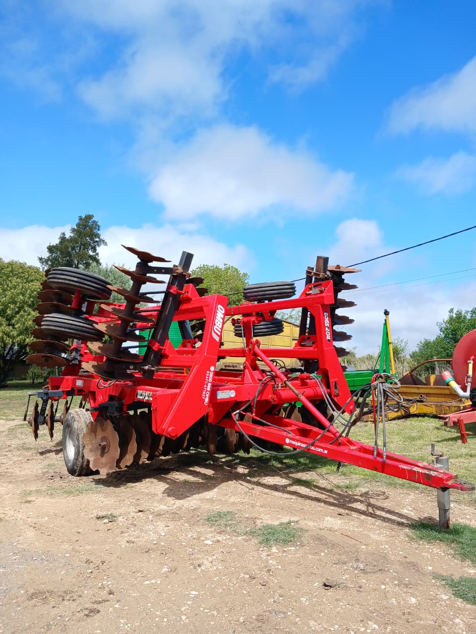 Rastra desencontrada Ombú ROP5900 de 60 platos. Año 2020